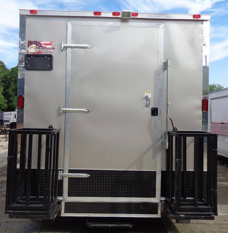 Concession Trailer 8.5'x36' Gray - Gooseneck Enclosed Event Food Kitchen
