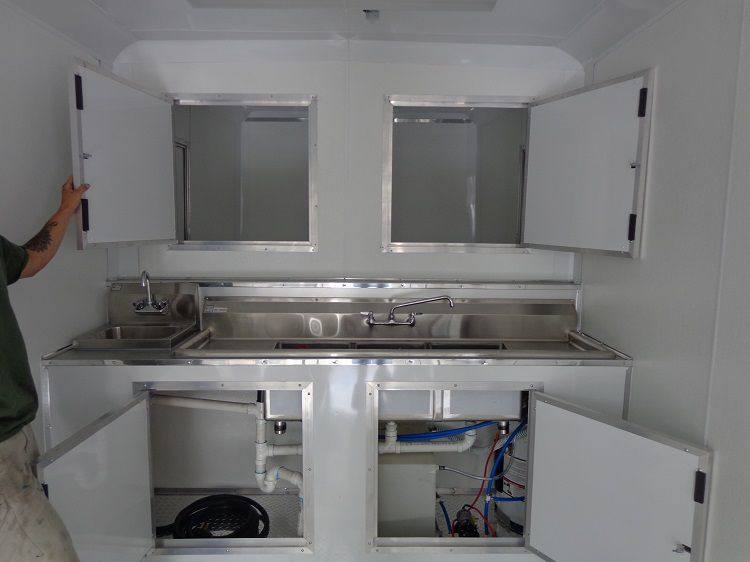 Concession Trailer 8.5'x36' Gray - Gooseneck Enclosed Event Food Kitchen