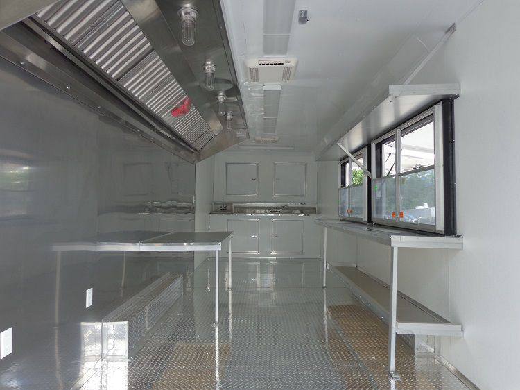Concession Trailer 8.5'x36' Gray - Gooseneck Enclosed Event Food Kitchen