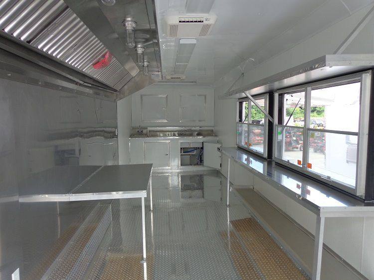 Concession Trailer 8.5'x36' Gray - Gooseneck Enclosed Event Food Kitchen