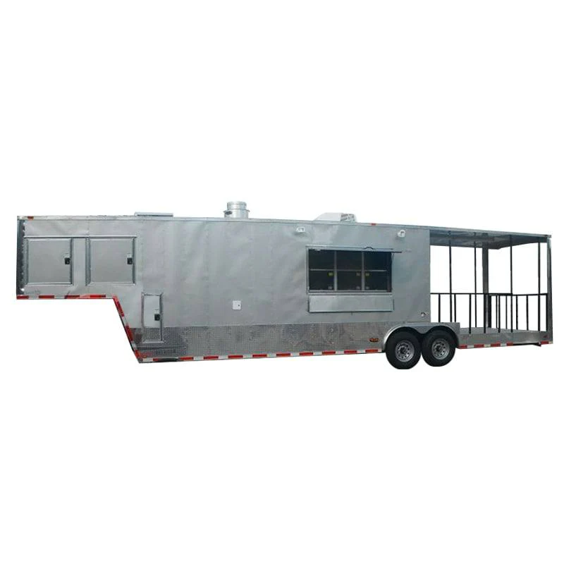 1412-concession-trailer-8.5-x38-gooseneck-catering-bbq-event-food-silver-1.webp Concession Trailer 8.5'x38' Gooseneck Catering BBQ Event Food (Silver)