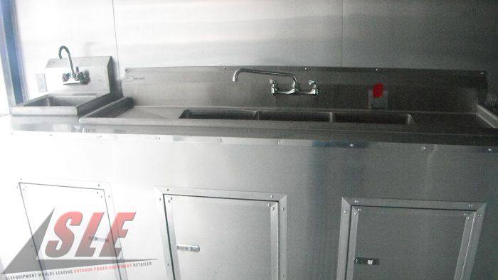 1412-concession-trailer-8.5-x38-gooseneck-catering-bbq-event-food-silver-6.jpg Concession Trailer 8.5'x38' Gooseneck Catering BBQ Event Food (Silver)