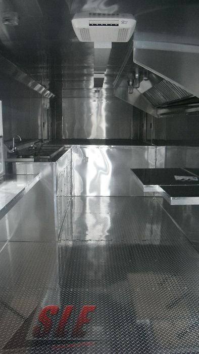 1412-concession-trailer-8.5-x38-gooseneck-catering-bbq-event-food-silver-9.jpg Concession Trailer 8.5'x38' Gooseneck Catering BBQ Event Food (Silver)