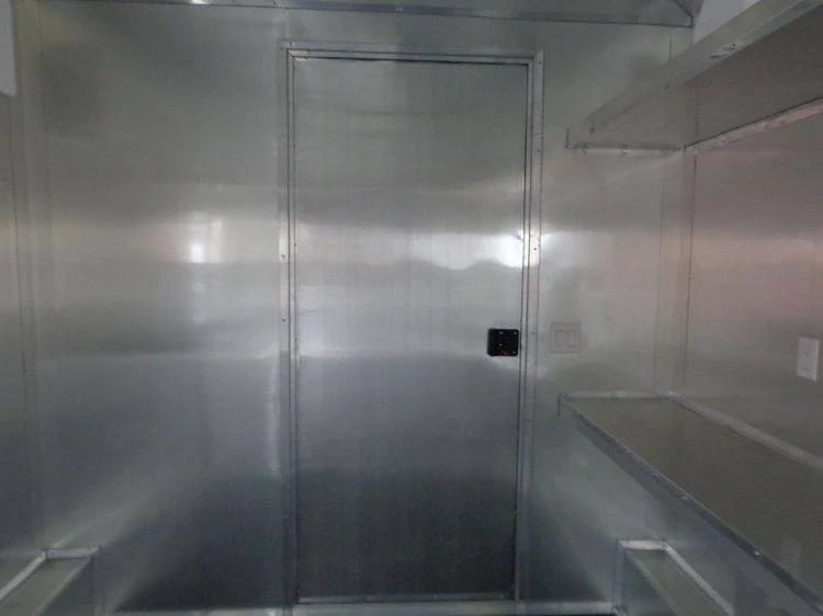 Concession Trailer 8.5'x40' Gooseneck BBQ Smoker Catering (Orange)