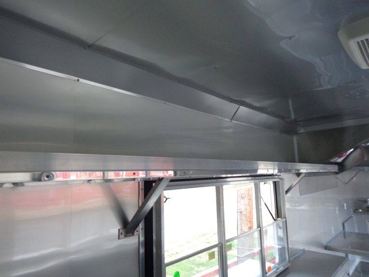 Concession Trailer 8.5'x40' Gooseneck BBQ Smoker Catering (Orange)