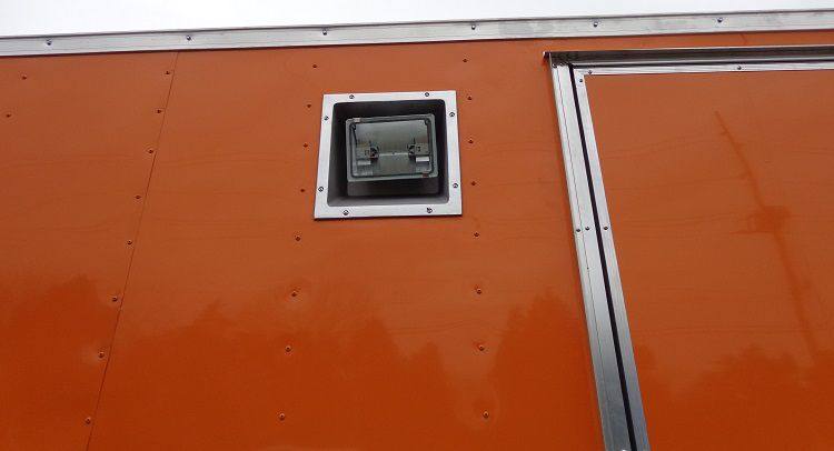 Concession Trailer 8.5'x40' Gooseneck BBQ Smoker Catering (Orange)