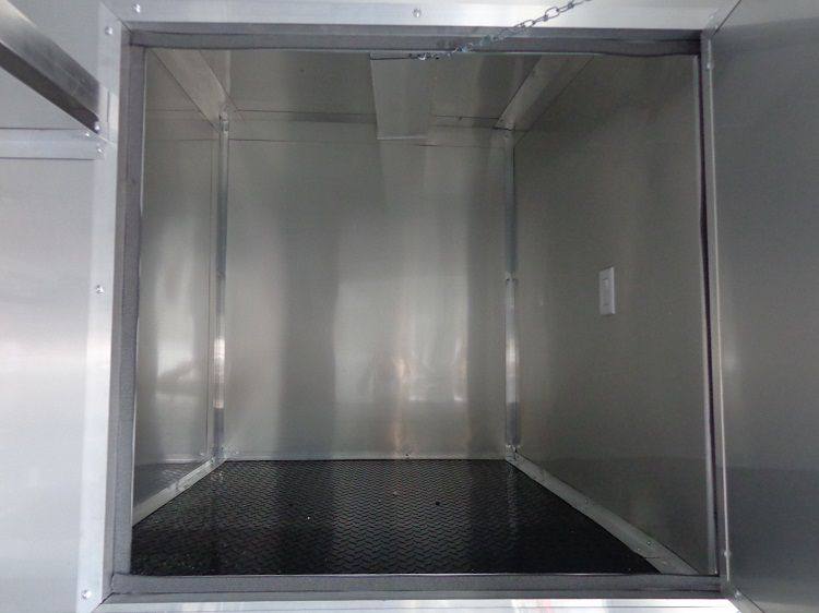 Concession Trailer 8.5'x40' Gooseneck BBQ Smoker Catering (Orange)