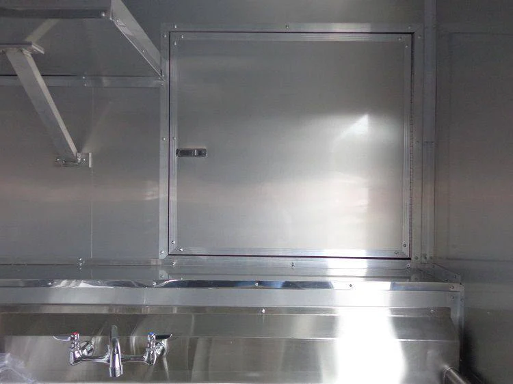 Concession Trailer 8.5'x40' Gooseneck BBQ Smoker Catering (Orange)