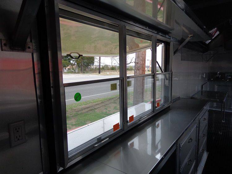Concession Trailer 8.5'x40' Gooseneck BBQ Smoker Catering (Orange)