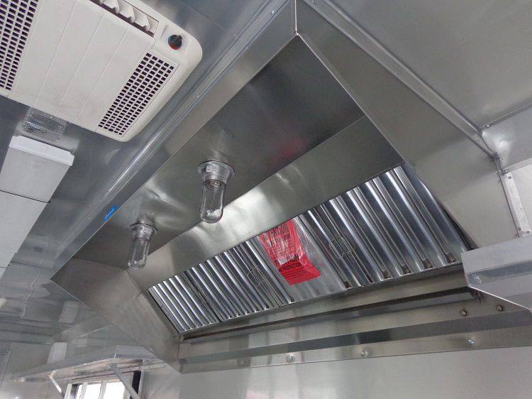 Concession Trailer 8.5'x40' Gooseneck BBQ Smoker Catering (Orange)