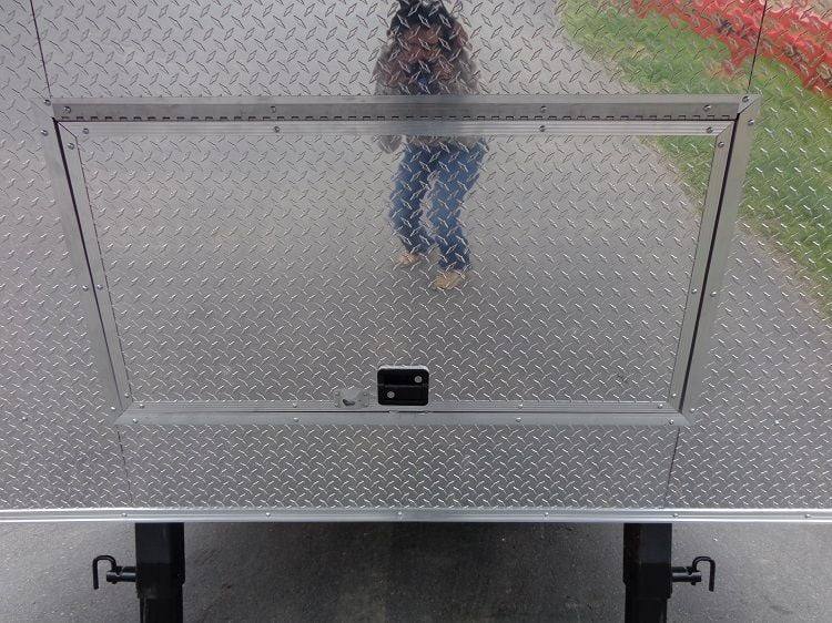 Concession Trailer 8.5'x40' Gooseneck BBQ Smoker Catering (Orange)