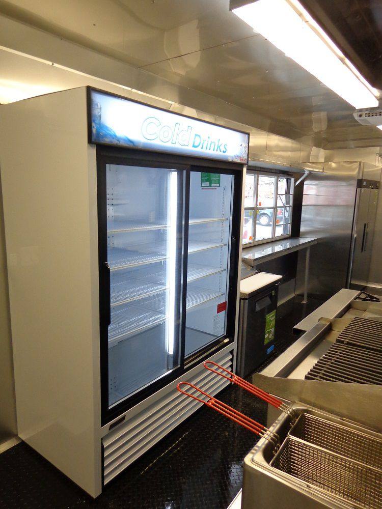 Concession Trailer 8.5'x40' Gooseneck Catering BBQ Smoker Food (Orange)