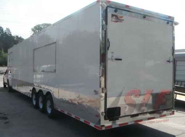 1415-concession-trailer-8.5-x40-vending-catering-event-food-white-12.jpg Concession Trailer 8.5'x40' Vending Catering Event Food (White)