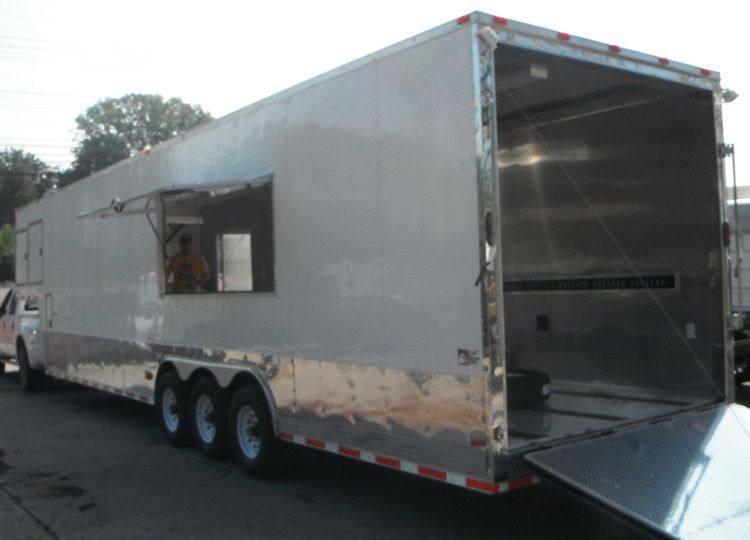 1415-concession-trailer-8.5-x40-vending-catering-event-food-white-2.jpg Concession Trailer 8.5'x40' Vending Catering Event Food (White)