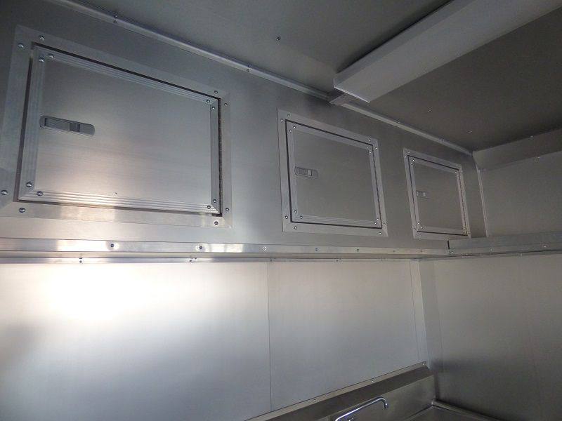 Concession Trailer 8.5'x41' Silver Frost Gooseneck Event Catering