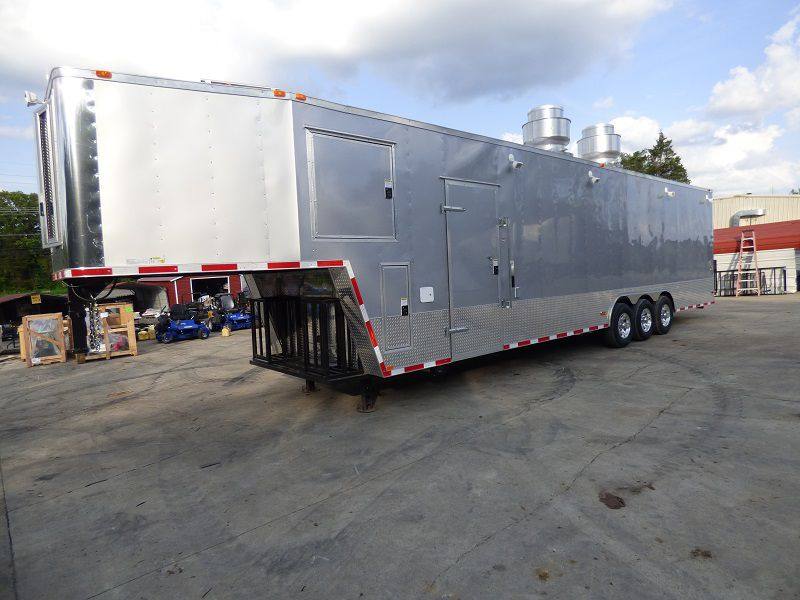 1417-concession-trailer-8.5-x41-silver-frost-enclosed-gooseneck-with-appliances-10.jpg Concession Trailer 8.5'x41' Silver Frost- Enclosed Gooseneck (With Appliances)