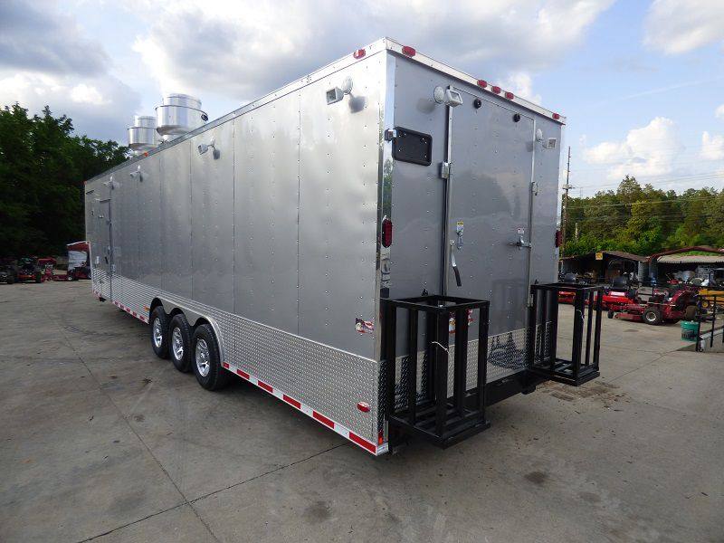 1417-concession-trailer-8.5-x41-silver-frost-enclosed-gooseneck-with-appliances-3.jpg Concession Trailer 8.5'x41' Silver Frost- Enclosed Gooseneck (With Appliances)