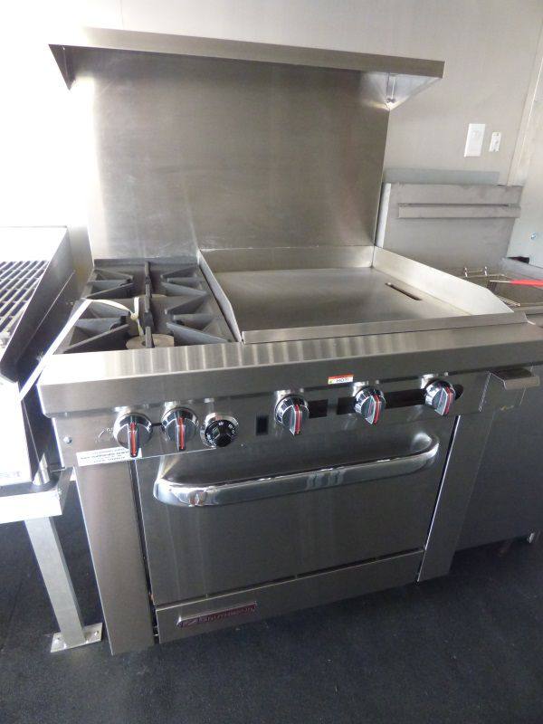 1417-concession-trailer-8.5-x41-silver-frost-enclosed-gooseneck-with-appliances-40.jpg Concession Trailer 8.5'x41' Silver Frost- Enclosed Gooseneck (With Appliances)