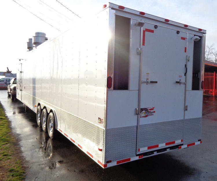 1419-concession-trailer-8.5-x48-food-event-catering-gooseneck-white-13.jpg Concession Trailer 8.5'x48' Food Event Catering - Gooseneck (White)