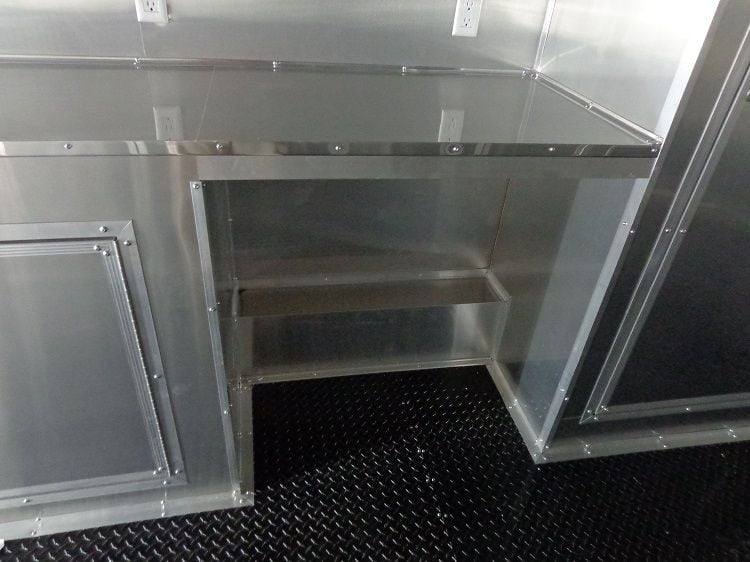 1419-concession-trailer-8.5-x48-food-event-catering-gooseneck-white-14.jpg Concession Trailer 8.5'x48' Food Event Catering - Gooseneck (White)