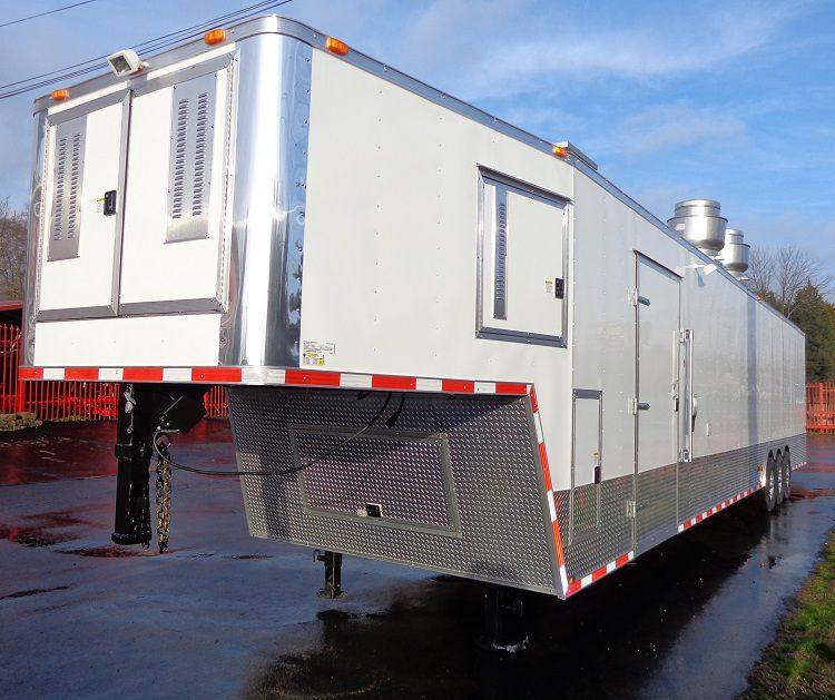 1419-concession-trailer-8.5-x48-food-event-catering-gooseneck-white-27.jpg Concession Trailer 8.5'x48' Food Event Catering - Gooseneck (White)