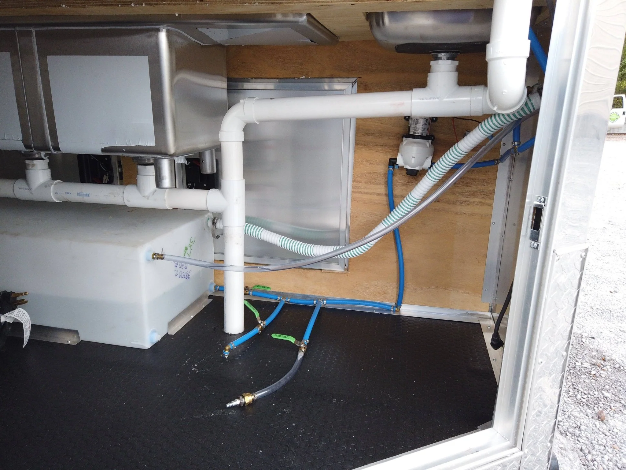 142-8.5-x-16-indigo-blue-concession-trailer-with-appliances-13.webp 8.5' x 16' Indigo Blue Concession Trailer with Appliances