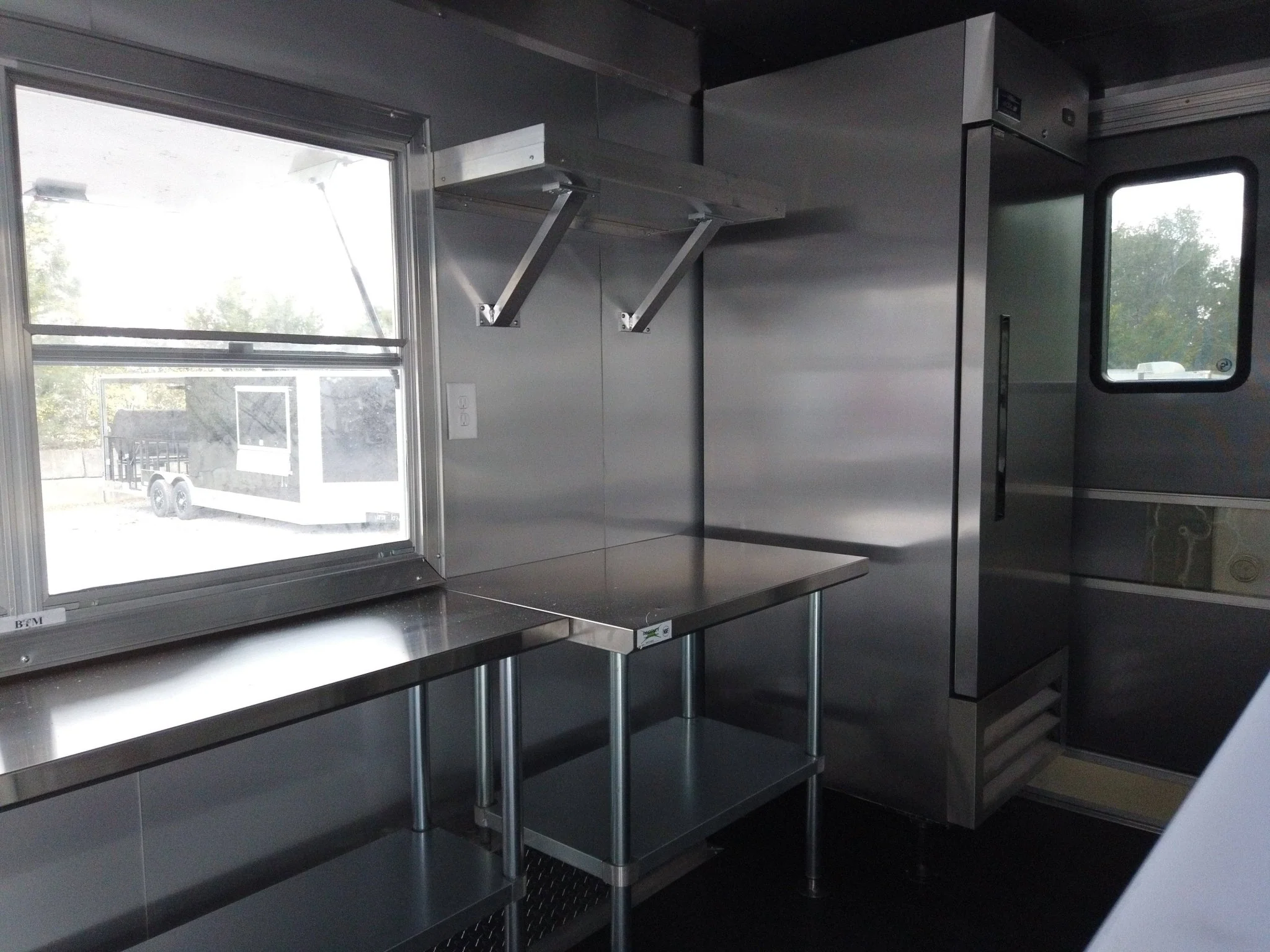 142-8.5-x-16-indigo-blue-concession-trailer-with-appliances-20.webp 8.5' x 16' Indigo Blue Concession Trailer with Appliances