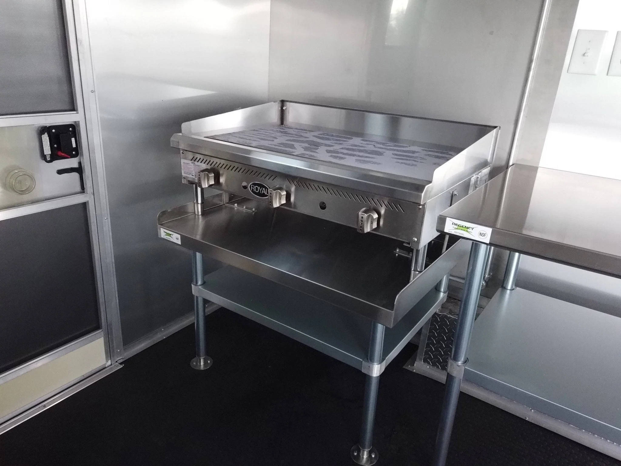 142-8.5-x-16-indigo-blue-concession-trailer-with-appliances-22.webp 8.5' x 16' Indigo Blue Concession Trailer with Appliances