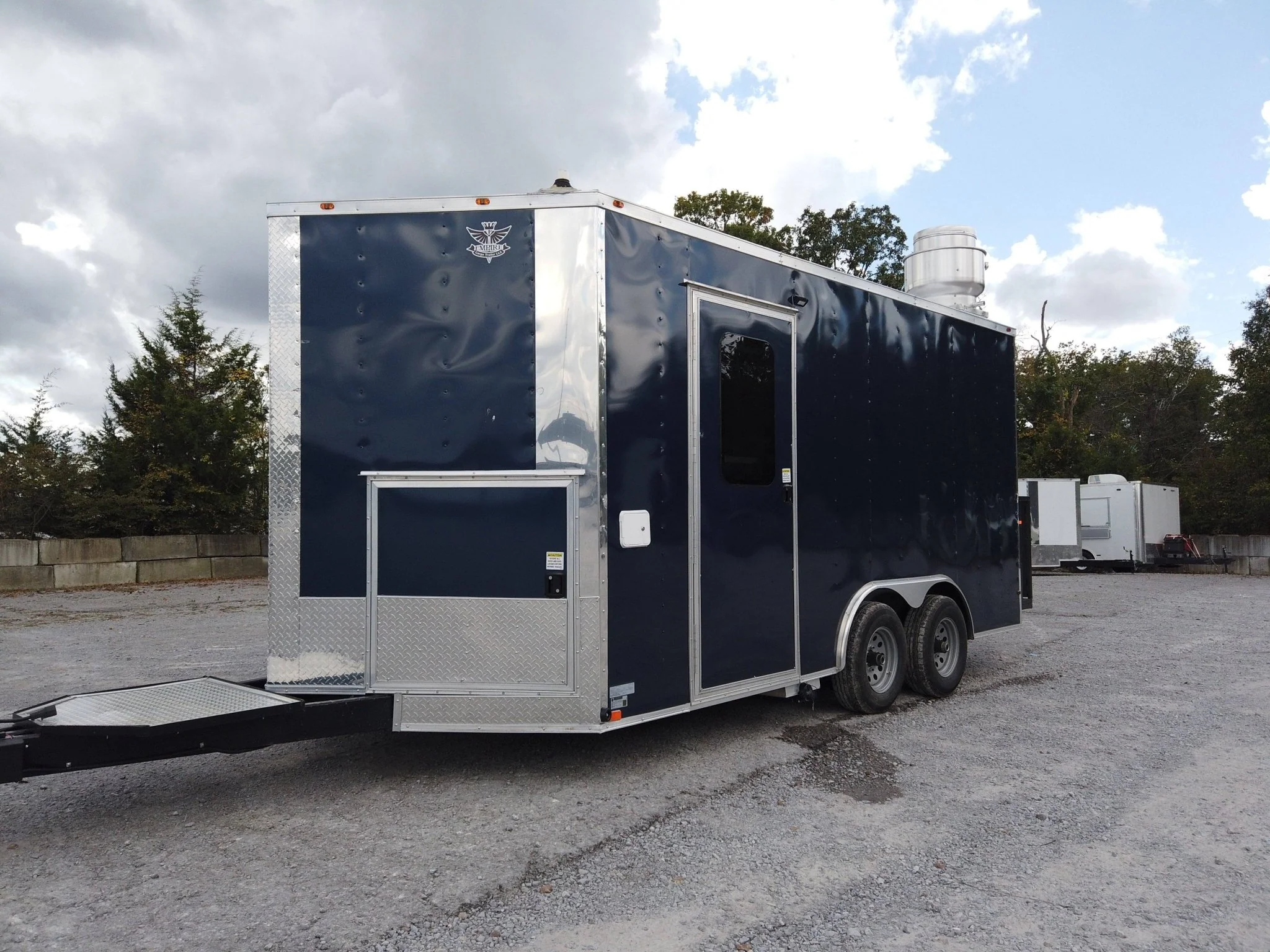 142-8.5-x-16-indigo-blue-concession-trailer-with-appliances-9.webp 8.5' x 16' Indigo Blue Concession Trailer with Appliances