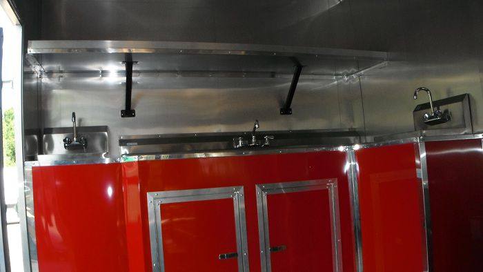 1421-concession-trailer-8.5-x48-red-gooseneck-food-bbq-smoker-catering-14.jpg Concession Trailer 8.5'x48' Red - Gooseneck Food BBQ Smoker Catering