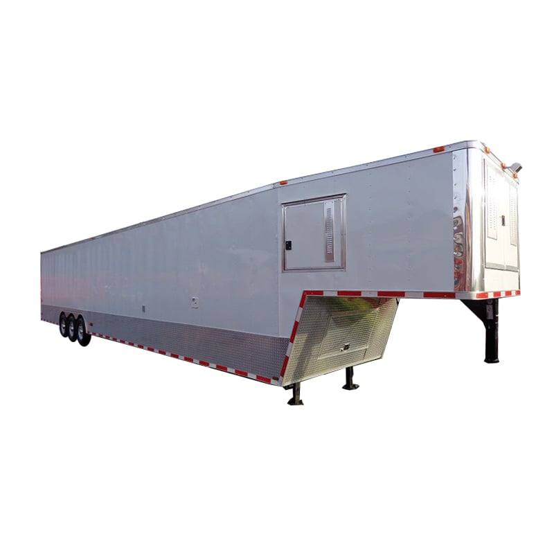 1422-concession-trailer-8.5-x48-with-appliances-gooseneck-white-1.jpg Concession Trailer 8.5'x48' With Appliances - Gooseneck (White)