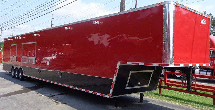 1423-concession-trailer-8.5-x53-gooseneck-bbq-catering-food-smoker-event-red-76.jpg Concession Trailer 8.5'x53' Gooseneck BBQ Catering Food Smoker Event (Red)