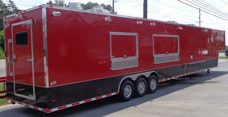 1423-concession-trailer-8.5-x53-gooseneck-bbq-catering-food-smoker-event-red-96.jpg Concession Trailer 8.5'x53' Gooseneck BBQ Catering Food Smoker Event (Red)