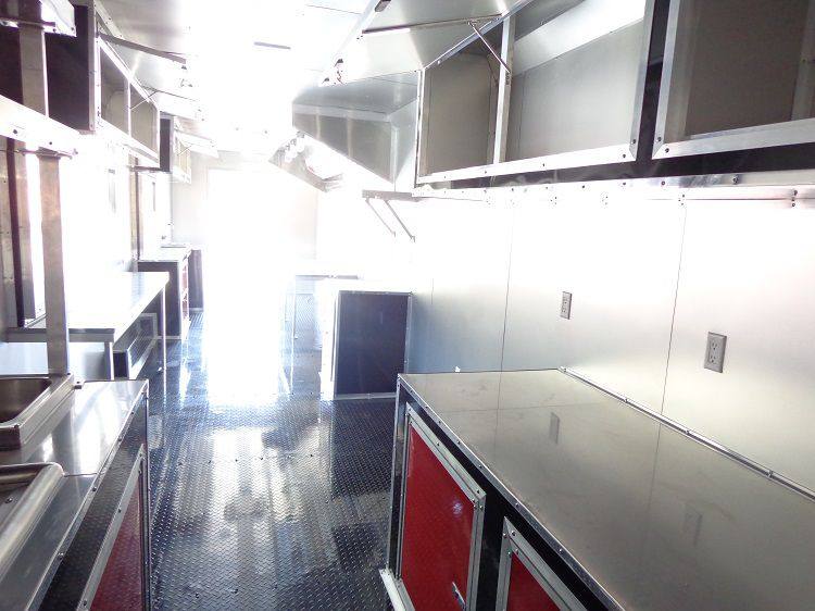 1424-concession-trailer-8.5-x53-gooseneck-event-bbq-smoker-catering-food-red-10.jpg Concession Trailer 8.5'x53' Gooseneck Event BBQ Smoker Catering Food (Red)