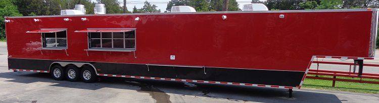 1424-concession-trailer-8.5-x53-gooseneck-event-bbq-smoker-catering-food-red-14.jpg Concession Trailer 8.5'x53' Gooseneck Event BBQ Smoker Catering Food (Red)