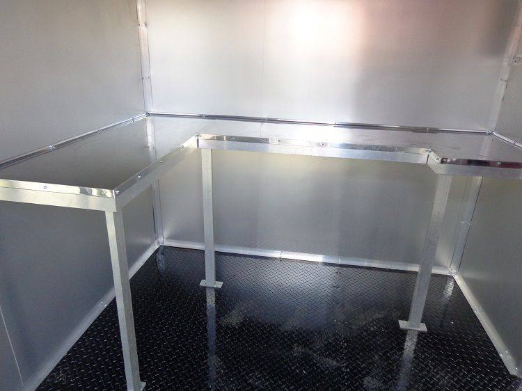 1424-concession-trailer-8.5-x53-gooseneck-event-bbq-smoker-catering-food-red-15.jpg Concession Trailer 8.5'x53' Gooseneck Event BBQ Smoker Catering Food (Red)