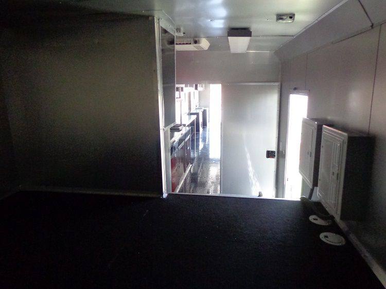 1424-concession-trailer-8.5-x53-gooseneck-event-bbq-smoker-catering-food-red-3.jpg Concession Trailer 8.5'x53' Gooseneck Event BBQ Smoker Catering Food (Red)
