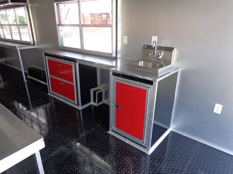 1424-concession-trailer-8.5-x53-gooseneck-event-bbq-smoker-catering-food-red-44.jpg Concession Trailer 8.5'x53' Gooseneck Event BBQ Smoker Catering Food (Red)