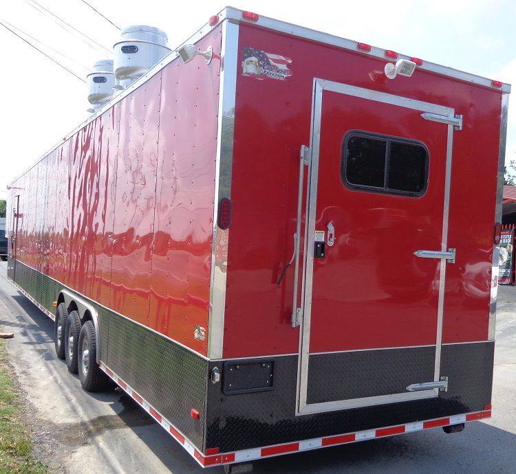 1424-concession-trailer-8.5-x53-gooseneck-event-bbq-smoker-catering-food-red-66.jpg Concession Trailer 8.5'x53' Gooseneck Event BBQ Smoker Catering Food (Red)