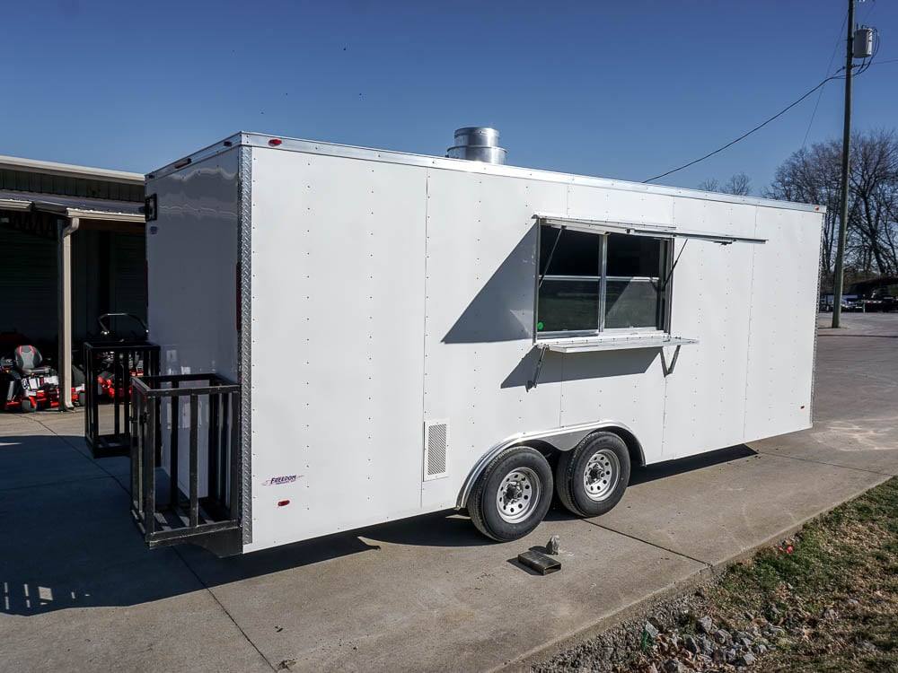 1426-concession-trailer-8.5x20-white-vending-trailer-1.jpg Concession Trailer 8.5x20 White Vending Trailer