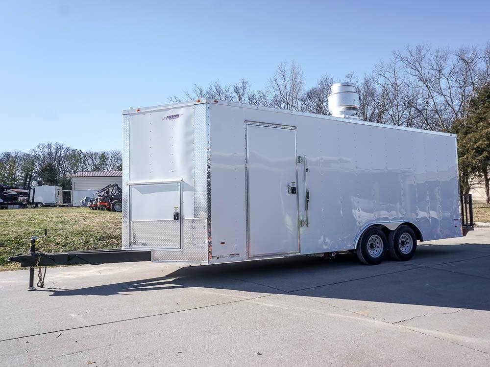 1426-concession-trailer-8.5x20-white-vending-trailer-6.jpg Concession Trailer 8.5x20 White Vending Trailer