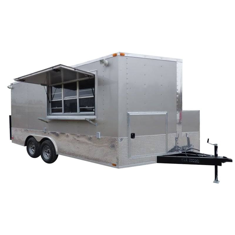 Concession Trailer Arizona Beige 8.5' x 16' Catering Event Food Trailer