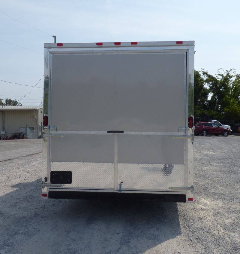 Concession Trailer Arizona Beige 8.5' x 26' BBQ Smoker Event Catering Restroom
