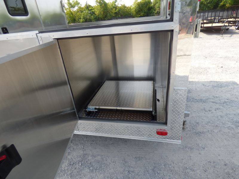 Concession Trailer Arizona Beige 8.5' x 26' BBQ Smoker Event Catering Restroom
