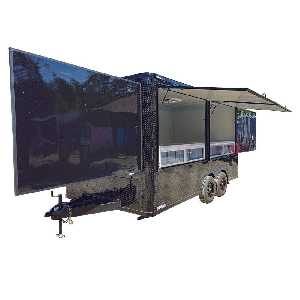 1431-concession-trailer-black-8.5-x-16-apparel-t-shirts-merchandising-1.jpg Concession Trailer Black 8.5' X 16' Apparel T-shirts Merchandising