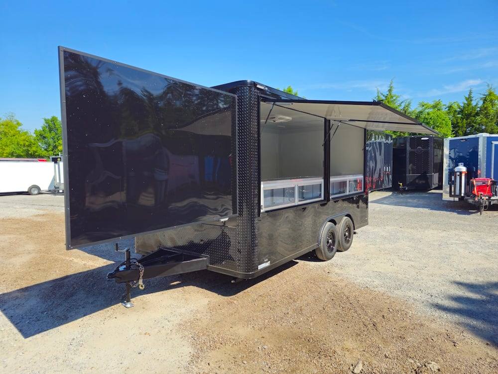 1431-concession-trailer-black-8.5-x-16-apparel-t-shirts-merchandising-23.jpg Concession Trailer Black 8.5' X 16' Apparel T-shirts Merchandising
