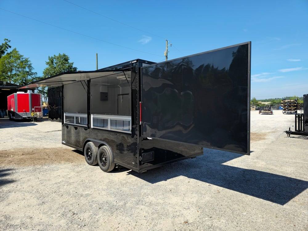 1431-concession-trailer-black-8.5-x-16-apparel-t-shirts-merchandising-25.jpg Concession Trailer Black 8.5' X 16' Apparel T-shirts Merchandising