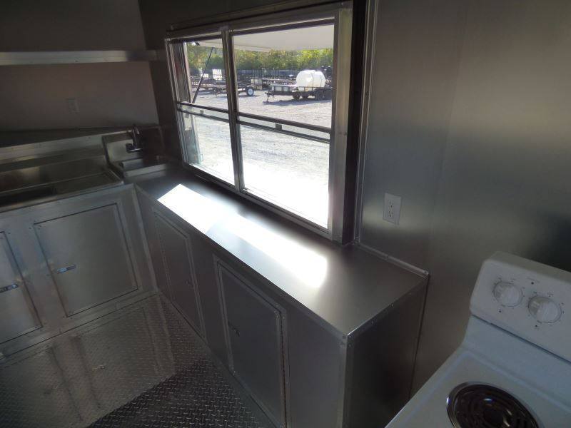 1432-concession-trailer-black-8.5-x-20-bbq-smoker-event-catering-trailer-11.jpg Concession Trailer Black 8.5' x 20' BBQ Smoker Event Catering Trailer