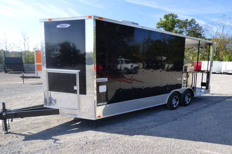1432-concession-trailer-black-8.5-x-20-bbq-smoker-event-catering-trailer-14.jpg Concession Trailer Black 8.5' x 20' BBQ Smoker Event Catering Trailer