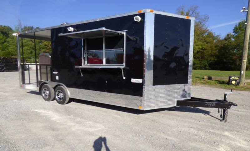 1432-concession-trailer-black-8.5-x-20-bbq-smoker-event-catering-trailer-21.jpg Concession Trailer Black 8.5' x 20' BBQ Smoker Event Catering Trailer